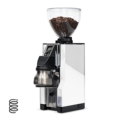 Eureka Mignon Libra 65 AP Grind by Weight Grinder Chrome | Espresso & Brew Precision | ACE Coffee Roasters